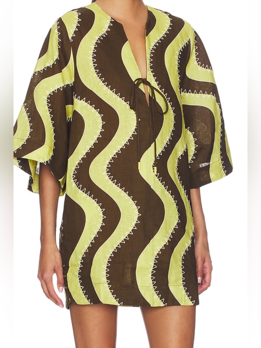ALÉMAIS Frankie Mini Dress- Size 2 - Picture 2 of 12